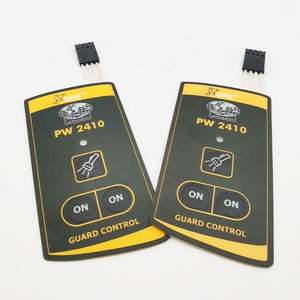 Clavier tactile antistatique en plastique, métal, OEM, avec superposition graphique personnalisée, interrupteur à membrane fine, clavier à dôme, résistant aux rayures - Product Image 5