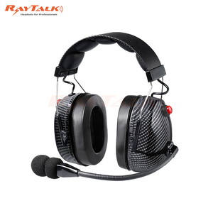 Hai chiều đài phát thanh Thông tin liên lạc tai nghe sợi Carbon phong cách có dây âm nhạc Tai nghe & tai nghe - Product Image 2