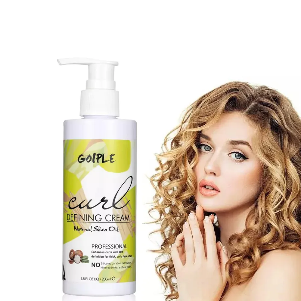 Wholesale Frizz Control Product Curling Moisture Cream Define Curly Mousse For Hair Curler Setting Wax Curl Defining Cream