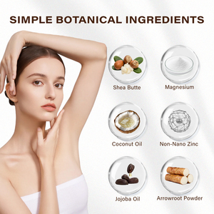 Crema Desodorante con Extracto de Plantas Naturales, Fragancia Refrescante, Crema Antitranspirante para Axilas - Product Image 5