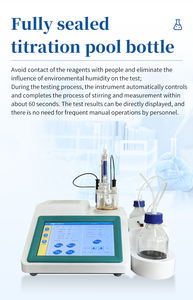 <span class=keywords><strong>Karl</strong></span> <span class=keywords><strong>Fischer</strong></span> nem analiz cihazı Solvent mikro nem dedektörü elektrolitik akım Coulometric mikro titrasyon enstrüman - Product Image 6