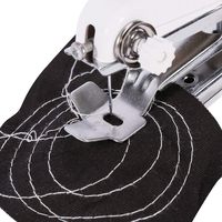 Machines à coudre portables pour travaux manuels sur tissus, couture, broderie, sans fil, électriques, mini-sac, usage domestique