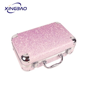 Mỹ Phẩm + Túi Nhôm Cặp Công Cụ Trường Hợp Trang Điểm Mỹ Phẩm Train Trường Hợp Phụ Nữ/Trang Điểm Nhôm Beauty NEW - Product Image 3