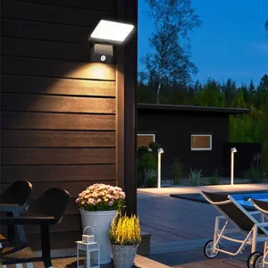 Applique murale <span class=keywords><strong>de</strong></span> salon à détecteur <span class=keywords><strong>de</strong></span> <span class=keywords><strong>mouvement</strong></span> 18W IP65 étanche en aluminium moderne LED pliable - Product Image 2