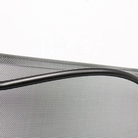 Chaise de jardin en acier empilable, chaise de piscine imperméable, chaise de côté de piscine, chaise en tissu textilener d'extérieur