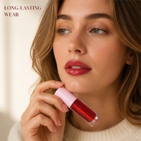Teinte à lèvres longue tenue, anti-transfert, 6 couleurs, haute qualité, teinte à lèvres aqueuse