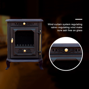 Mejor precio Estufas <span class=keywords><strong>de</strong></span> <span class=keywords><strong>leña</strong></span> Chimenea interior independiente - Product Image 4