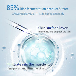 Esencia revitalizante de ácido lactobiónico, suero facial retráctil de poros, suero hidratante para el cuidado de la piel, exfoliante y poros finos - Product Image 4