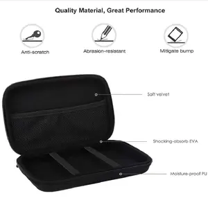 Wholesale Portable Shockproof EVA Hard Shell Protective Pouch Travel Storage Case For Car GPS Navigator