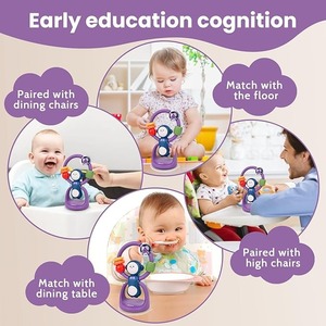<span class=keywords><strong>Chaise</strong></span> <span class=keywords><strong>haute</strong></span> lumineuse <span class=keywords><strong>ventouse</strong></span> jouets développement infantile activité jouets avec musique lumière meilleurs jouets de rotation interactifs - Product Image 6
