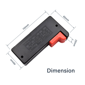 YIDI BT-168 휴대용 디지털 디스플레이 배터리 용량 검사기 테스터 AA C D 9V 1.5V 버튼 셀 <span class=keywords><strong>AAA</strong></span> C D 9V 1.5V 테스터 용 - Product Image 2