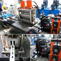 Machine automatique de formage de profilés Unistrut pour la fabrication de supports métalliques en acier rainuré pour systèmes de fixation solaire