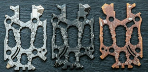 Portefeuille multifonction en acier inoxydable, format <span class=keywords><strong>carte</strong></span> de crédit, avec plus de 50 fonctions - Product Image 3