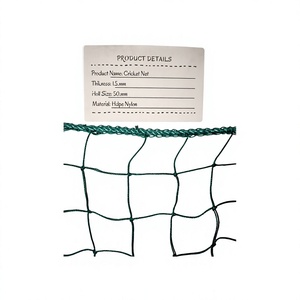 ตาข่ายคริกเก็ตไนลอน HDPE หนา 1.5 มม. รูตาข่าย 50 มม. ตาข่ายฝึกซ้อมกีฬา - Product Image 4