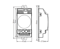 PDLUX PD-MV1002 Petite lampe LED d'intérieur à intensité variable avec capteur radar à micro-ondes, nouvelle invention, capteurs de mouvement et de position