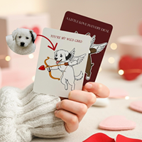Jeu de cartes de conversation personnalisées avec affirmations pour couples, jeu de société avec boîte – Cartes à jouer