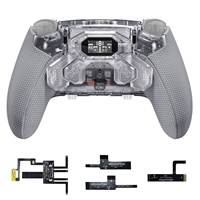 Kit de remplacement personnalisé durable EXtremeRate BEYOND avec palettes arrière, écran OLED et poignées ergonomiques repensées pour PS5 Edge