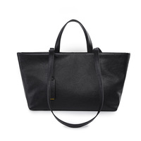 Tas Tote Baru Nuansa Mewah Wanita Kulit PU Lembut Tas Selempang untuk Kerja Gaya Vintage Chic Kapasitas Besar