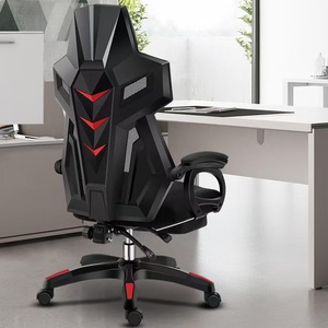 Fauteuil de <span class=keywords><strong>Gaming</strong></span> E-Sports en Maille avec Accoudoir Réglable en Hauteur, Inclinable à 90°, <span class=keywords><strong>Design</strong></span> Moderne pour Bureau, Domicile, Confort Assis Prolongé - Product Image 2