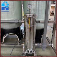 Système d'osmose inverse industriel automatique 2000 LPH à prix d'usine, installation RO en acier inoxydable pour la purification de l'eau potable