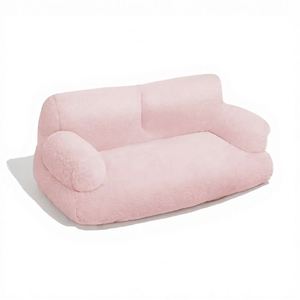 Cama para Perros y Gatos de Felpa Rectangular Sólida al por Mayor, Funda Extraíble y Lavable, Ecológica, Suave y Cómoda, Sofá Cama - Product Image 6