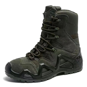 Chaussures de sport camouflage robustes TSB07, bottes tactiques longues camouflage CP - Product Image 6