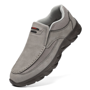 Zapatos informales de cuero para hombre, mocasines transpirables, zapatillas de deporte para hombre, calzado plano de cuero cómodo para hombre, zapatillas de deporte para hombre - Product Image 1