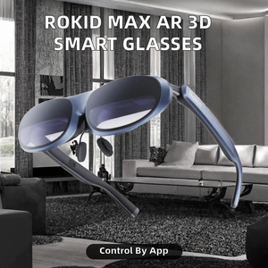 <span class=keywords><strong>Gafas</strong></span> Inteligentes 3D Rokid Max AR, Dispositivo de Visualización de Pantalla, Altavoz, Reproductor de Música, Control por Aplicación, Carga Tipo-C, Compatible con Teléfono, <span class=keywords><strong>VR</strong></span>, <span class=keywords><strong>PS5</strong></span> - Product Image 2