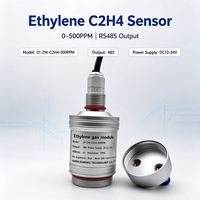 Modul Sensor Gas Etilena C2H4 Elektrokimia RS485 0-500PPM Detektor Gas Industri