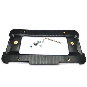 Phía sau tấm giấy phép khung cài đặt bảng nối đa năng màu đen nhựa xe tấm giấy phép khung backplanes phổ giấy phép tấm chủ - Product Image 3