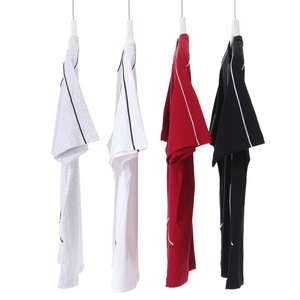 T-shirt in Cotone 100% Stile Americano da Strada, Personalizzabile con Logo, da Uomo, Casual, Vestibilità Ampia, Tinta Unita - Product Image 5