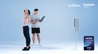 Analizador de Postura Corporal Inteligente con IA Bodydot Fitness, Aleación de Aluminio Flexible, Gimnasio en Casa, Entrenamiento Personal, Modelo de Cuerpo Completo