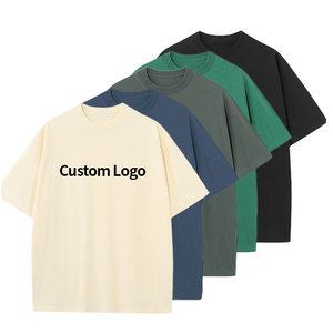 Premium 100% Cotton <b>Men</b>’s T-Shirt Regular Fit Short Sleeve Casual Crew Neck Soft Breathable Wholesale Custom Logo Apparel - Product Image 1
