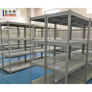 गैरेज स्टील लाइट ड्यूटी स्टोरेज पाइप रैक 5-परत बोल्ट अनुकूलित रैकिंग अलमारियों पाउडर लेपित स्नैपर - Product Image 1