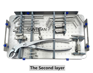 Chỉnh hình 4.0/5.0 osteotomy khóa tấm cụ thiết lập autoclave có thể tái sử dụng Nhỏ mảnh khóa tấm thiết lập - Product Image 3