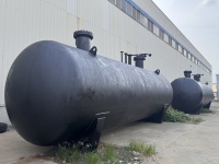 Réservoir de stockage de GPL enterré souterrain, réservoir sous pression horizontal pour station-service et approvisionnement en gaz industriel