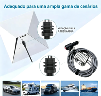 Chargeur de voiture best-seller, convertisseur élévateur de tension 12V/24V vers 30V 3.5A avec interrupteur marche/arrêt, câble de 3M 4.5M 5M, accessoires de câble Starlink Mini
