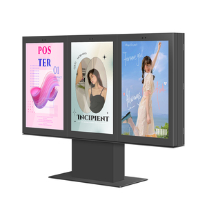 เครื่องเล่นวิดีโอโฆษณาเชิงพาณิชย์หน้าจอ4K 55 65 75นิ้ว IP66จอ LCD กลางแจ้งกันน้ำ - Product Image 1