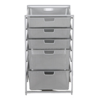 Panier de rangement en treillis métallique OEM Ningbo Junmao, organisateur modulaire et ajustable multi-usages pour placard, buanderie, salon et bureau