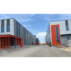 Edificio de Estructura de Acero Ligero de Gran Envergadura, Edificio Metálico Prefabricado con Resistencia al Viento, Almacén Industrial, Taller, Fábrica - Product Image 6