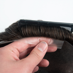 Sistema Capilar Masculino de Alta Calidad Hecho de PU para Extensiones de Cabello, Natural y Cómodo de Usar, Base de PU Inyectado - Product Image 6