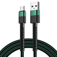 Câble de données tressé Câbles de chargeur Micro/Type C USB3.0 Transfert de données Câbles de téléphone à charge rapide