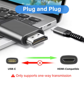 <span class=keywords><strong>Câble</strong></span> USB C Type-c vers <span class=keywords><strong>HDMI</strong></span> compatible 4K, <span class=keywords><strong>câble</strong></span> convertisseur HDMI2.0 HDTV mâle 4K/60Hz pour MacBook <span class=keywords><strong>Samsung</strong></span> Laptop - Product Image 3