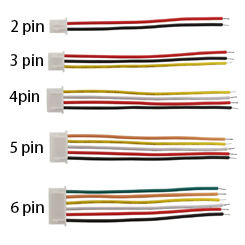 JST ขั้วต่อสายไฟ XH2.54 XH <span class=keywords><strong>2</strong></span>.50มม. <span class=keywords><strong>2</strong></span>/3/4/5/6พินปลั๊กตัวเมียตัวเมียตัวเมียตัวเมียปลั๊กซ็อกเก็ตเข็มโค้ง26AWG ลวด22AWG 24AWG - Product Image 2