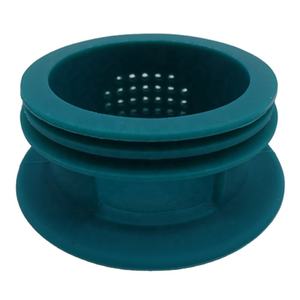 Tapa de Silicona Anti-fricción de Grado Alimenticio Verde de 50 Shore Personalizada para Vasos de Agua Fría - Product Image 2