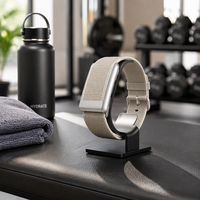 Compatible avec Whoop 5.0 CloudKnit, bracelet élastique en cachemire brossé, doux, respirant, pour un usage quotidien