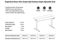 Bureau d'ordinateur pour jeux vidéo réglable en hauteur avec éclairage ambiant et structure métallique fabriqué en Chine