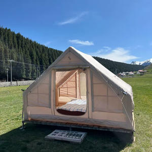 <span class=keywords><strong>Tente</strong></span> gonflable entièrement automatique 6.3 mètres carrés maison Camping Oxford tissu <span class=keywords><strong>tente</strong></span> pneumatique commande minimum - Product Image 5