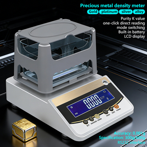 Densímetro de Oro del Fabricante, Hidrómetro Digital de Laboratorio, Probador de Metales Preciosos, Densímetro Recargable de 600g 0.01 - Product Image 1