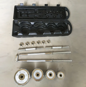 Pas cher Offre Spéciale 50Kg Haltère Ensemble Haltère Barbell 50 kg Réglable Haltère Ensemble à vendre Force Machine - Product Image 3